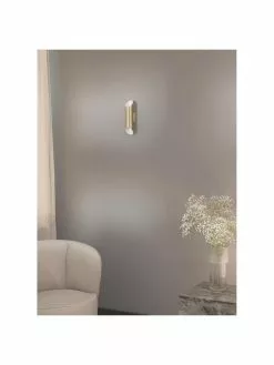 Westwing Collection Wandleuchte Renee in Gold, T 10 x H 28 cm 13 Westwing Collection Wandleuchte Renee in Gold, T 10 x H 28 cm -Leuchten Verkaufsladen Wandleuchte Renee in Gold 5