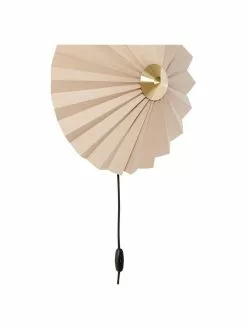 Hübsch Wandleuchte Tenty aus Papier mit Stecker, Ø 48 x T 16 cm 10 Hübsch Wandleuchte Tenty aus Papier mit Stecker, Ø 48 x T 16 cm -Leuchten Verkaufsladen Wandleuchte Tenty aus Papier mit Stecker 3