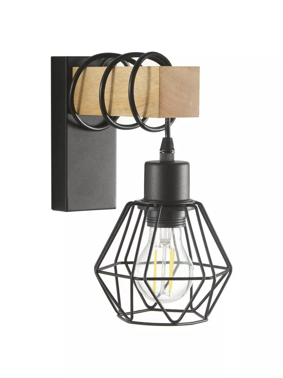 Wandleuchte Townshend im Industrial-Style, T 24 x H 25 cm 3 Wandleuchte Townshend im Industrial-Style, T 24 x H 25 cm